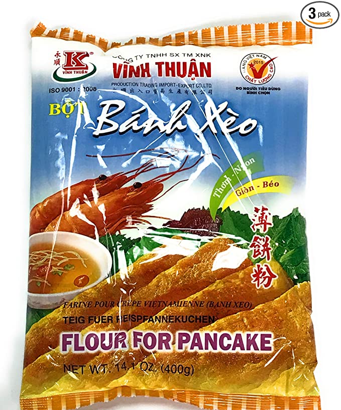 Prepared Mix Flour - Bot Bánh Xèo 400 Gr VINH THUAN