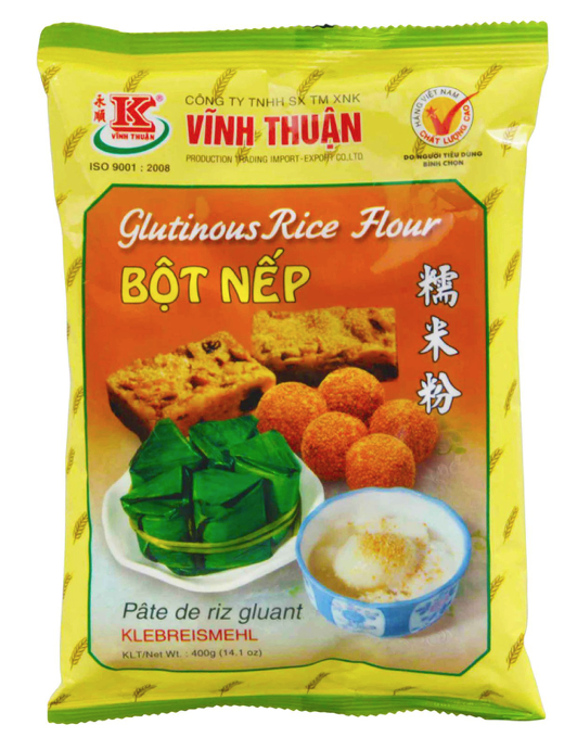 Glutinous Rice Flour - Bot Nep 400 Gr VINH THUAN