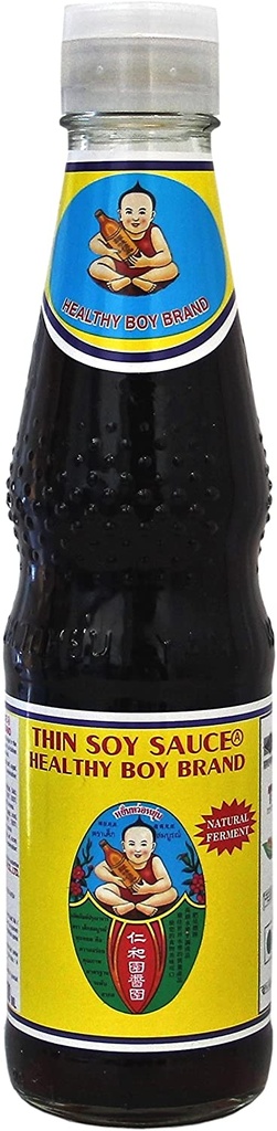 [AS2018-018] Light Soy Sauce 300 Ml. HEALTHY BOY