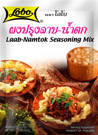 [AS2018-42] Seasoning Mix Laab Namtok 30 Gr LOBO