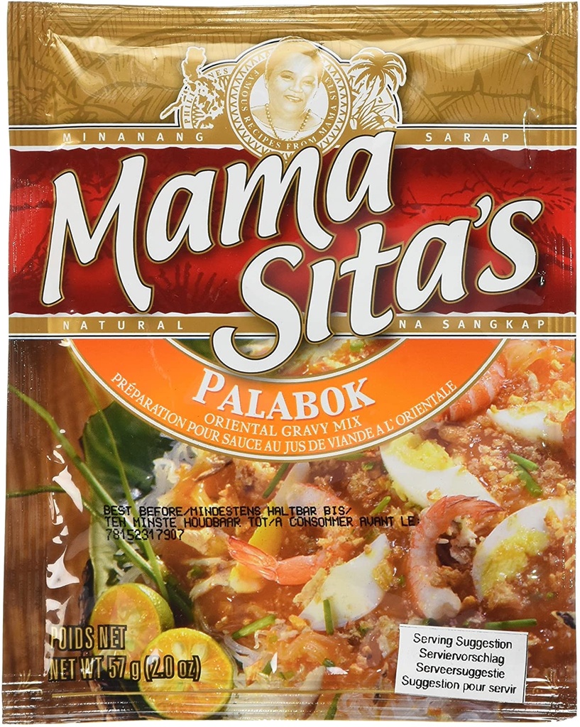 [AS2018-64] Mélange à Sauce Orientale Palabok 57 Gr MAMA SITA'S