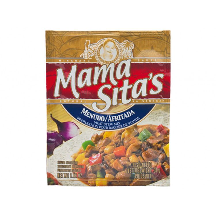 [AS2018-068] Menudo/Afritada Meat Stew Mix 30 Gr MAMA SITA'S