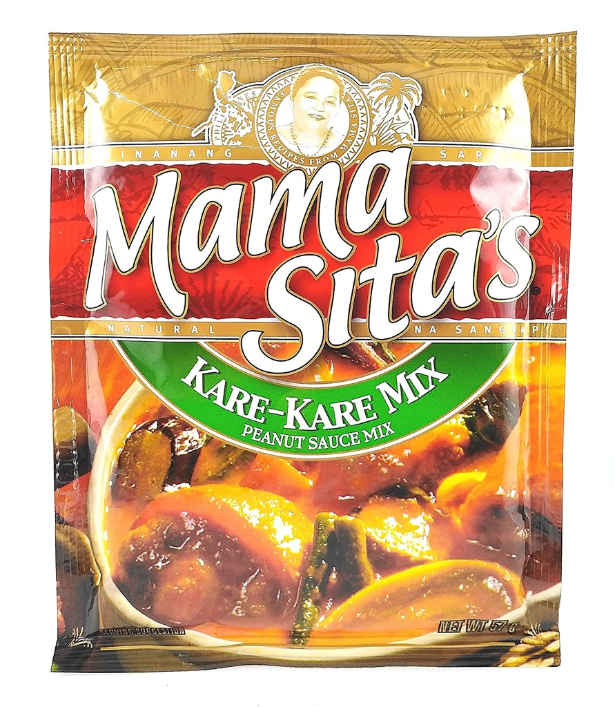 [AS2018-72] Sauce Mix Peanut Kare-Kare 57 Gr MAMA SITA'S