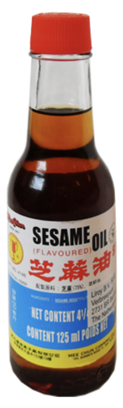 [AS2018-166] Sesame Flavoured Oil 125 Ml MEE CHUN