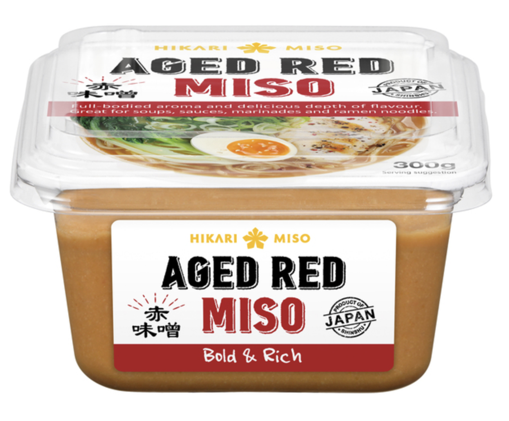 Aged red Miso Paste 300 Gr HIKARI