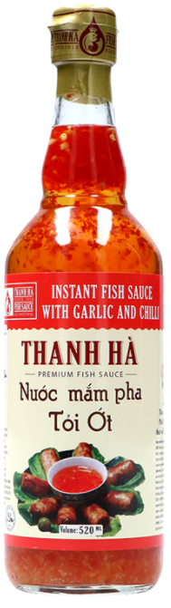 [AS2018-203] Instant Fish Sauce with Chili & Garlic 520 Ml MINH HA-THANH HA