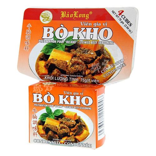 [AS2018-208] Stewed Beef Seasoning - Gia Vi Bo Kho 75 Gr BAO LONG