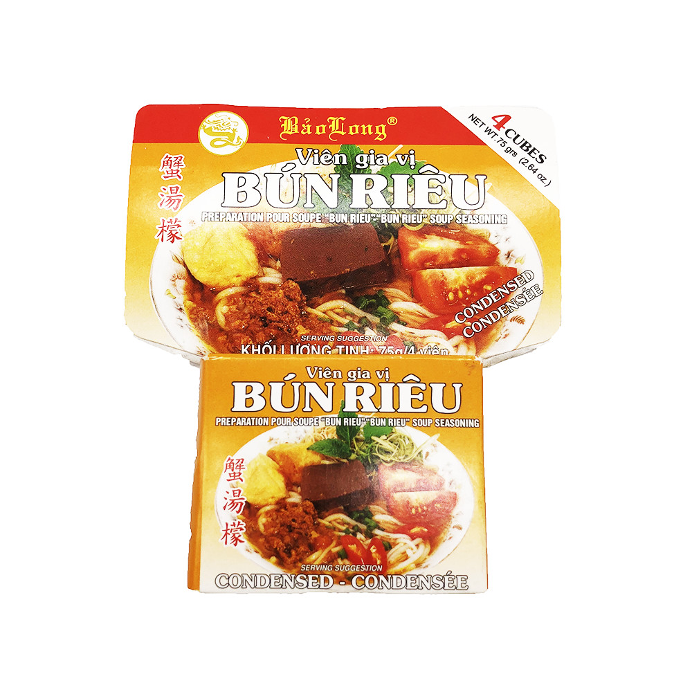 [AS2018-209] Bun rieu Soup Seasoning - Gia Vi Bun Rieu 75 Gr BAO LONG