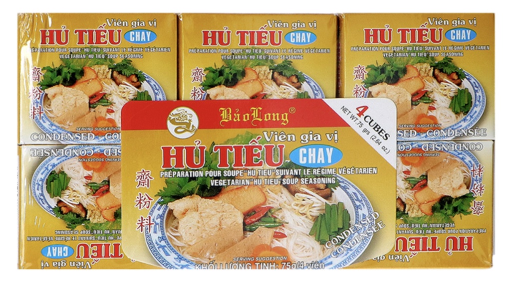 [AS2018-212] Vegan " Hu Tieu" Soup Seasoning 75 Gr BAO LONG