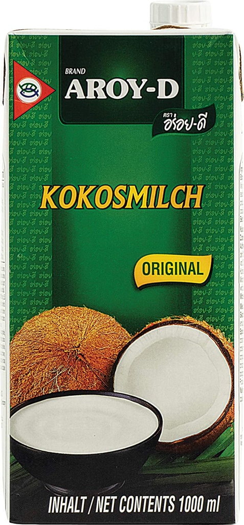 [CN1979-044] Coconut Milk (UHT) 17,5 % 1 Ltr AROY-D