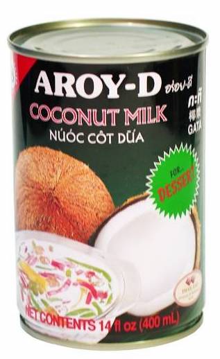 Coconut Milk for Dessert 400 Ml AROY-D