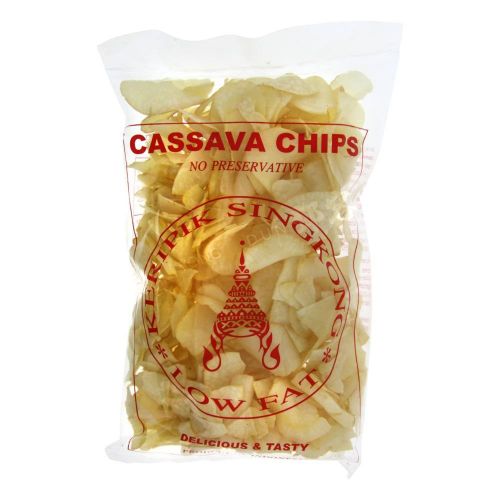 [CS2020-042] Salted Hot Cassava Chips 250 Gr KERIPIK SINGKONG