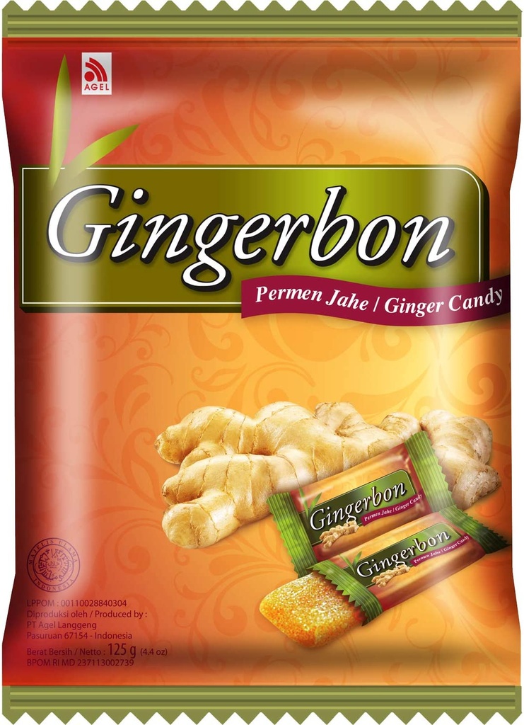 Ginger Bonbons 125 Gr GINGERBON