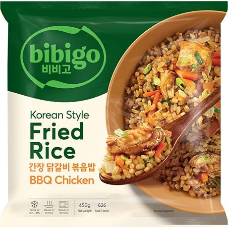 [SG2020-055] Fried Rice Korean Bbq Chicken 450 Gr BIBIGO