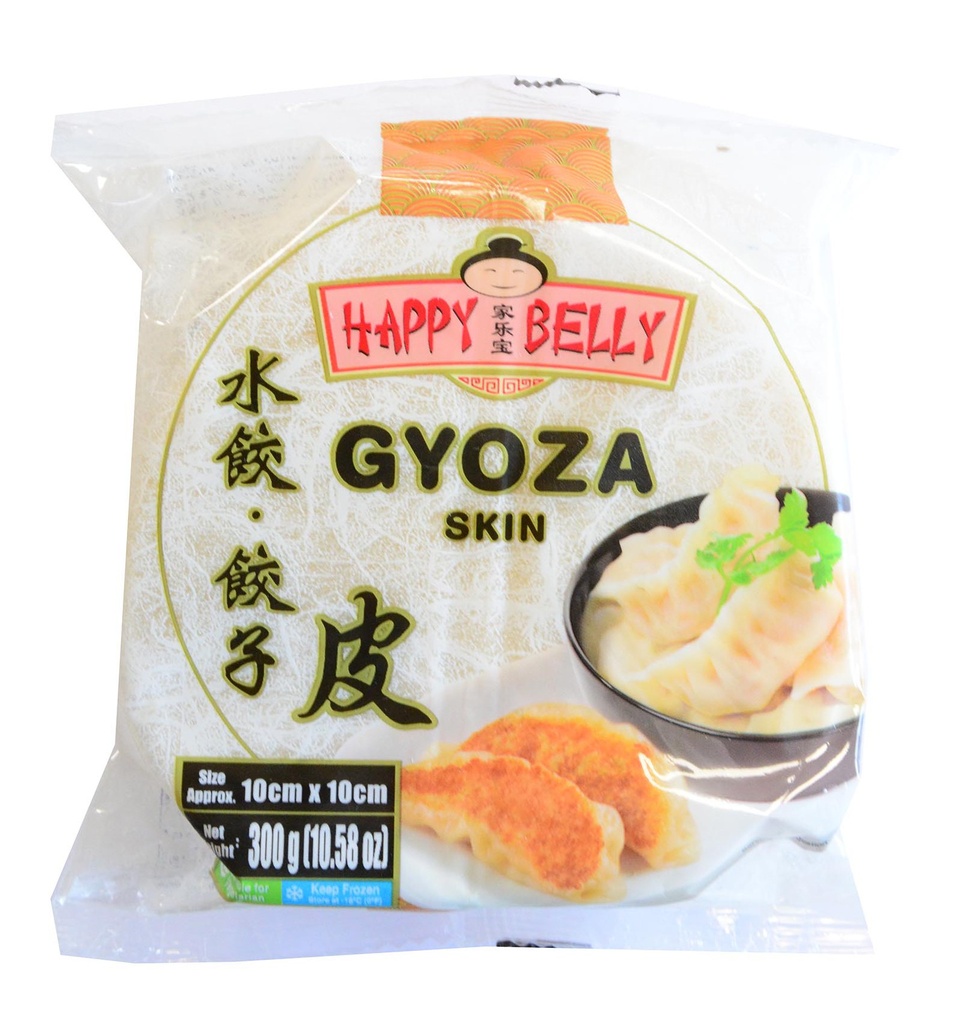 [SG2020-057] Gyoza Skin -18°C 300 Gr HAPPY BELLY