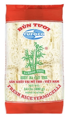 Rice Vermicelli (8 pcs) 400 Gr BAMBOO TREE