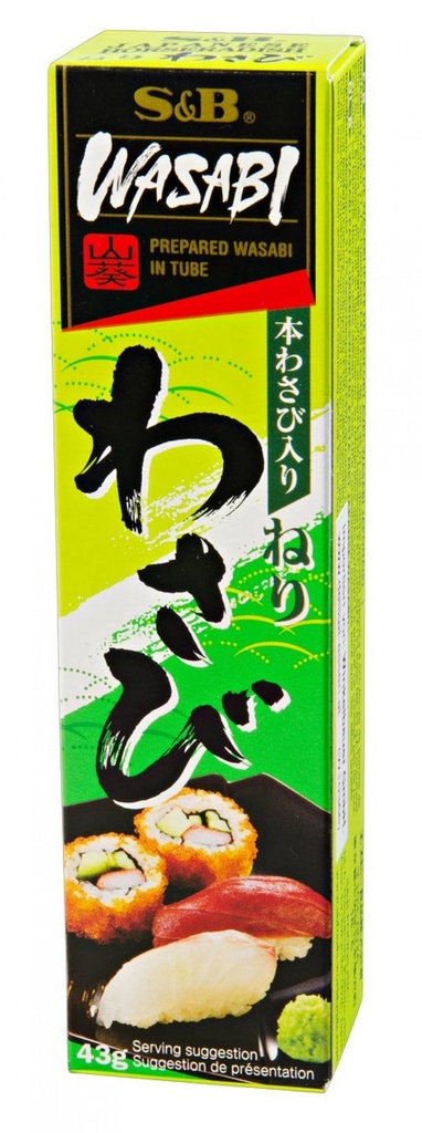 [AS2018-255] Wasabi Paste Tube 43 Gr S&B