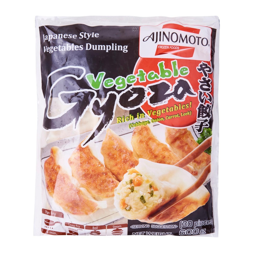 Vegetable Gyoza <-18°C 600 Gr AJINOMOTO