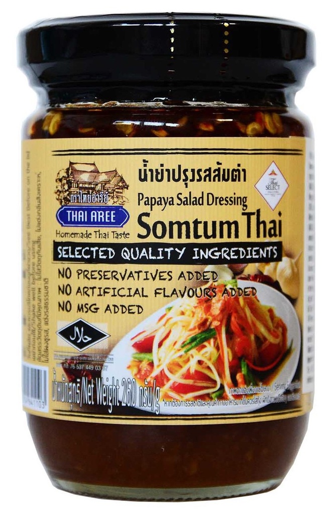 Somtum Papaya Salad Dressing 260 Gr. THAI AREE