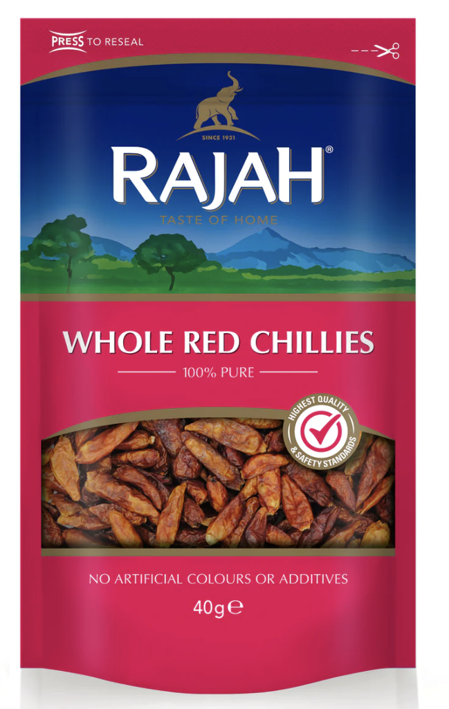 [PS2019-104] Whole Red Chili 40 Gr RAJAH