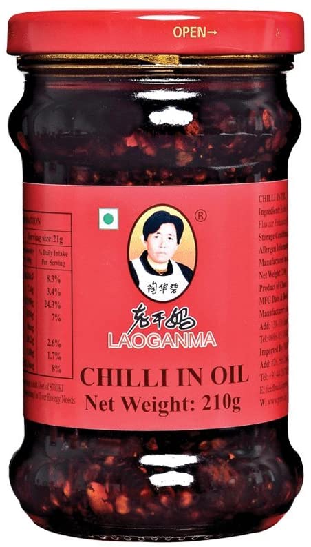 Peanuts in Chilli Oil 210 Gr LAO GAN MA
