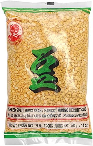[PS2019-14] Peeled Split Mung Bean 400 Gr COCK