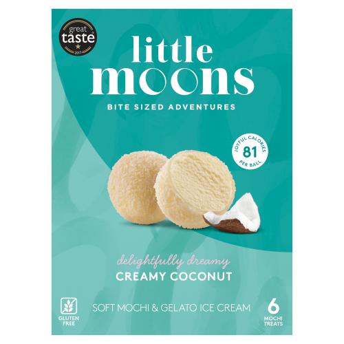 Coconut Mochi <-18°C 192 Gr LITTLE MOONS 