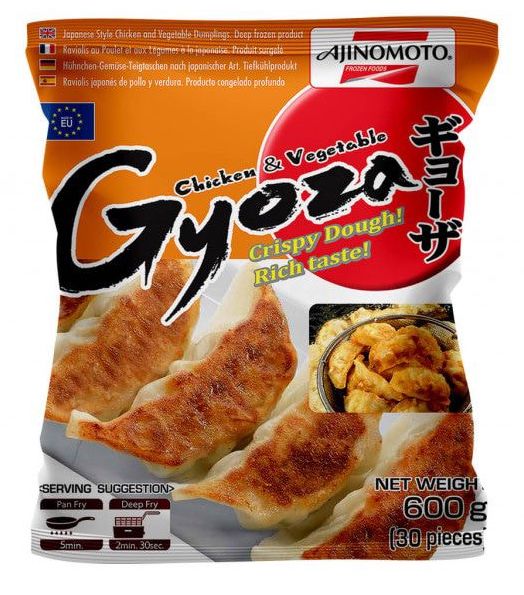 [SG2020-086] Chicken & Veggie Gyoza<-18°C 600 Gr AJINOMOTO