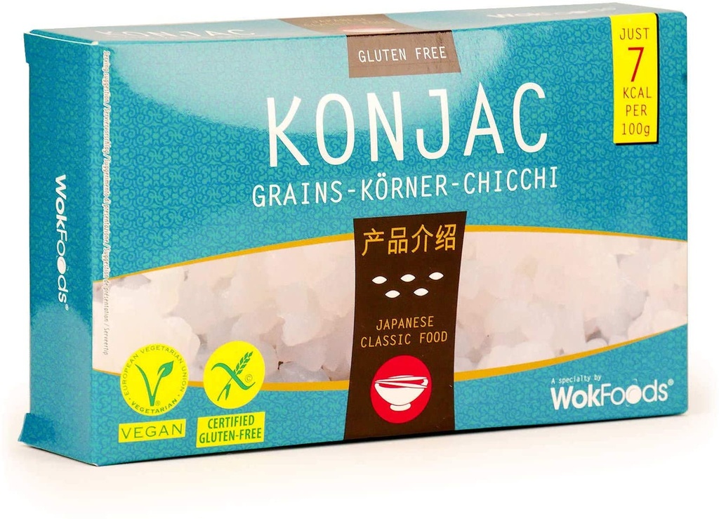 [RNF2018-161] Shirataki Konjac Grains 300 Gr WOK FOODS