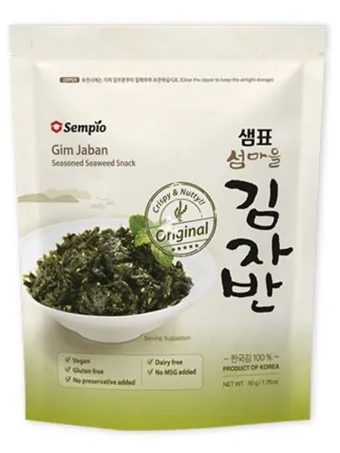 [CS2020-064] Original Seasoned Laver Crispy & Crunchy 50 Gr SEMPIO