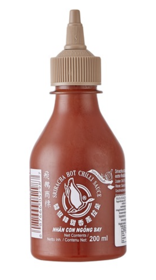 [AS2018-274] Sriracha Chilli Sauce with Garlic  200 ML FLYING GOOSE