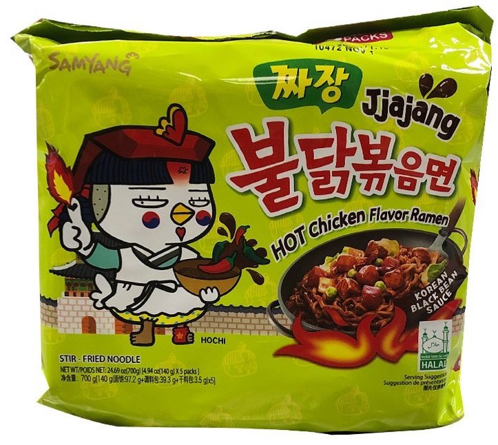 [RNF2018-183] Ramen Hot Chicken Jjajang 145 Gr SAMYANG