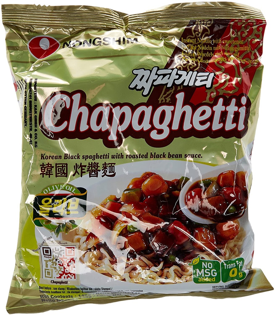 Instant Noodle Soup Chapaghetti 140 Gr NONGSHIM