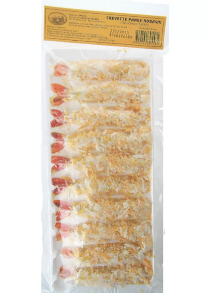 [SG2020-101] Crevettes Panée Nobashi <-18°C 250 Gr EXOSTAR