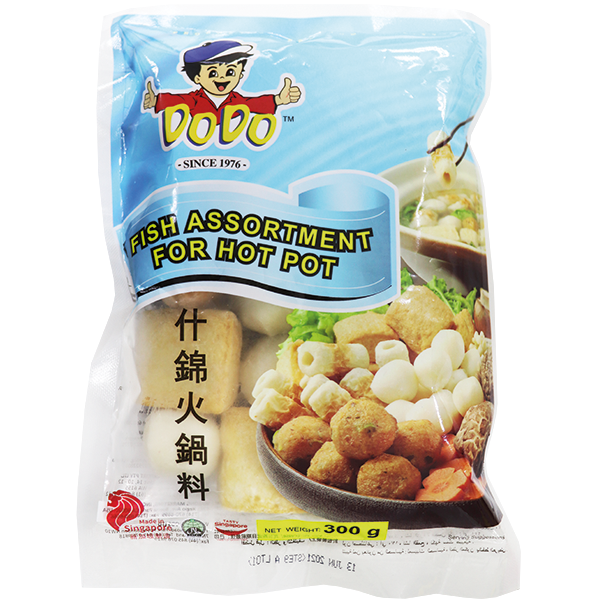 Fish Assortiment For Hot Pot <-18°C 300 Gr DODO