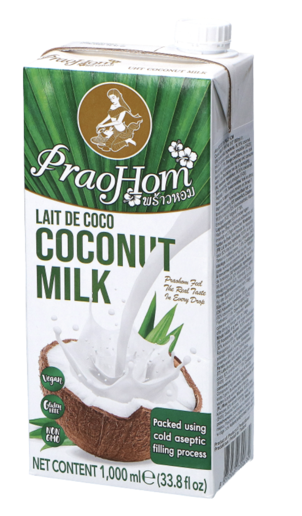 [CN1979-068] Coconut Milk Tetra Pack 17-19% Milkfat 1 Lt PRAO HOM