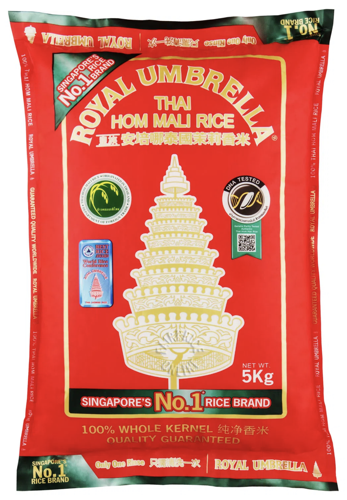 [RNF2018-198] Thaï Hom Mali Rice 4,5 Kg ROYAL UMBRELLA 