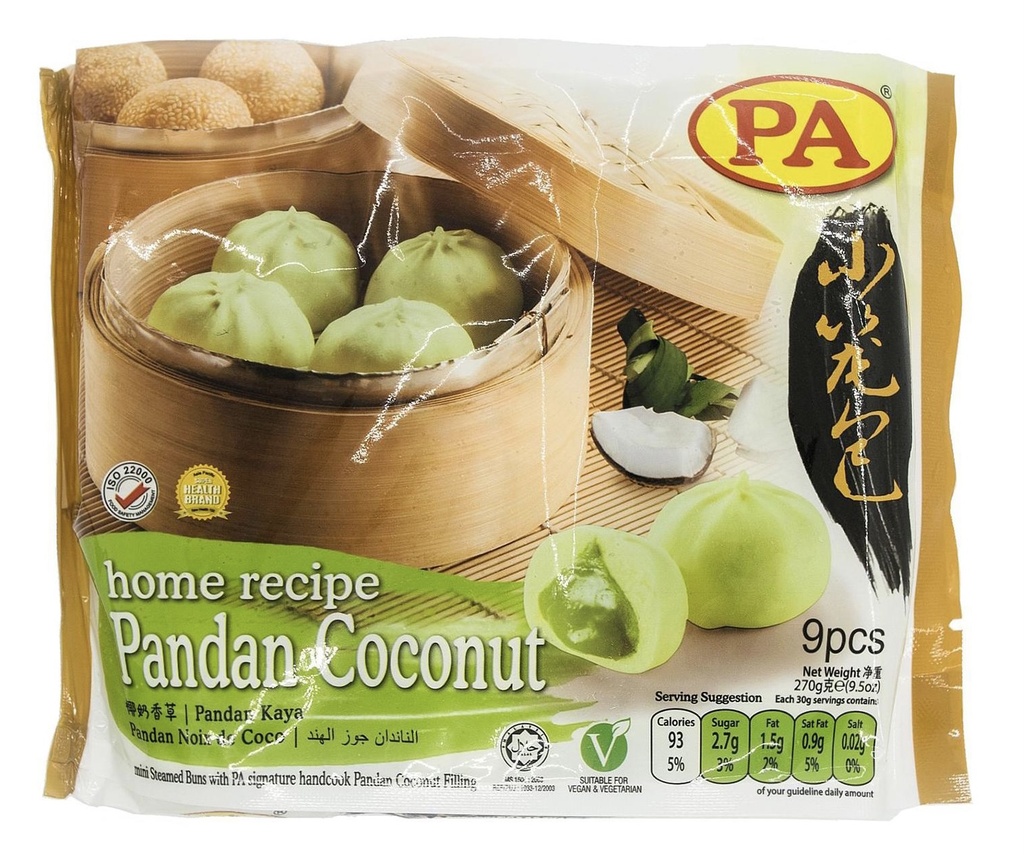 [SG2020-114] Pandan Coconut Bun 270 Gr PA 