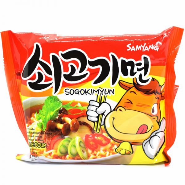 Ramen Sogogi Myun Beef 120 Gr SAMYANG
