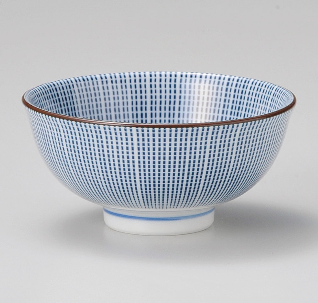 [NF2020-020] Bol bleu cobalt 11,8x5,5cm TDS