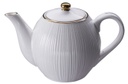 Théière ronde Nippon blanche 1,3 l TDS 
