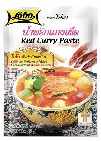 Red Curry Paste 50 Gr LOBO