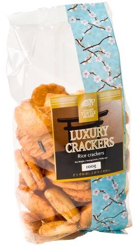 Crackers de Riz Luxury Mix 100 Gr GOLDEN TURTLE