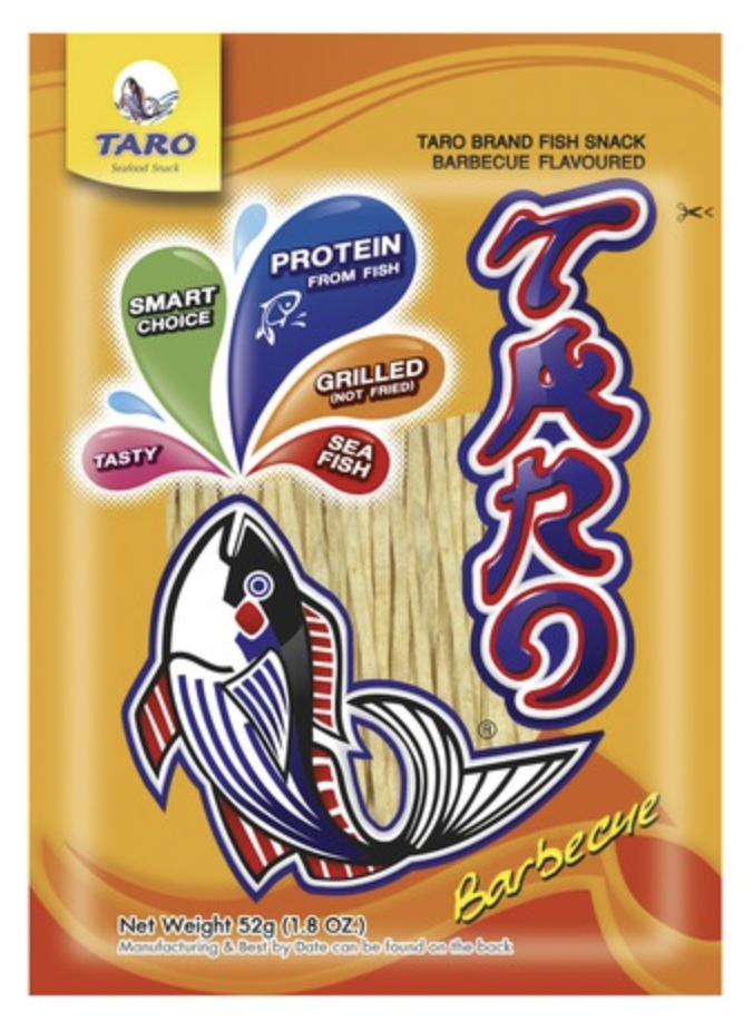 [CS2020-083] Snack de Poisson Barbecue 52 Gr TARO