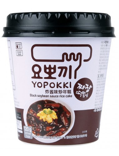 [RNF2018-216] Jjajang Topokki (Gâteau de Riz) 120 Gr YOPOKKI