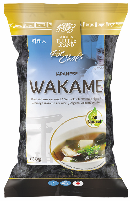 [PS2019-029] Algues Wakame 100 Gr GOLDEN TURTLE FOR CHEFS