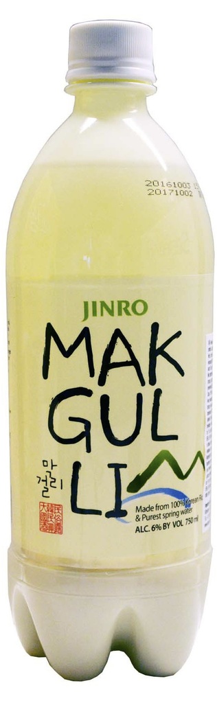 [BL2013-94] Makgeolli Rice Wine 6% Alc. 750 Ml JINRO