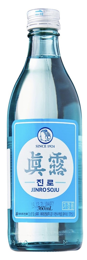 [BL2013-096] Jinro Soju 6% Alc.360 Ml HITEJINRO