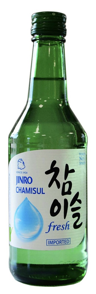 [BL2013-097] Jinro Chamisul Fresh 16,5 % 360 Ml Alc.HITEJINRO