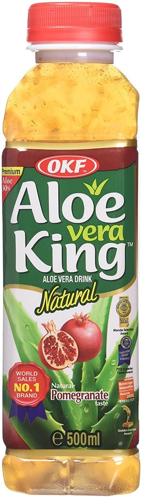 [BL2013-098] Aloe Vera Drink Pomegranate 500 Ml OKF